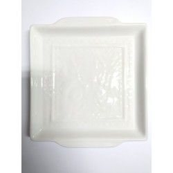 Plato de Ceramica - Cuadrado - 19x17cm