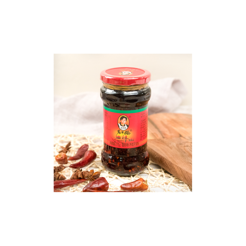 SALSA DE AJI CON MANI 275G LAOGANMA